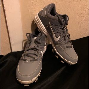 Women’s Grey Nike HyperDiamond Softball Cleats